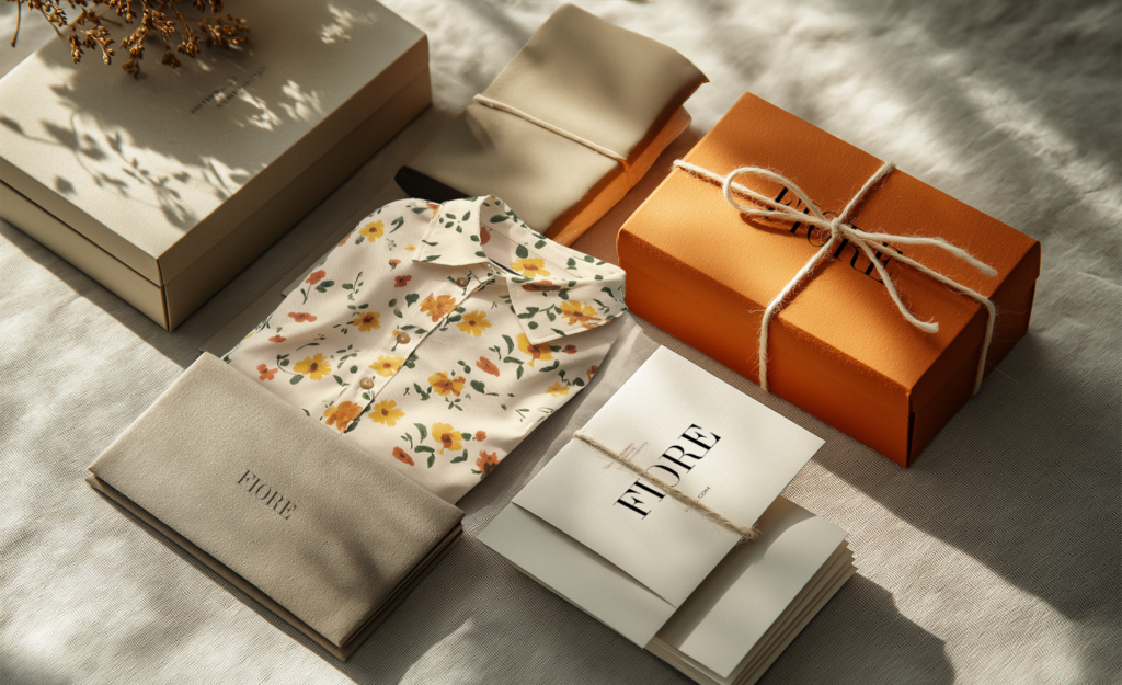 Identidade de Marca, branding, para uma empresa de roupa focada no equilíbrio entre a natureza e o urbano.